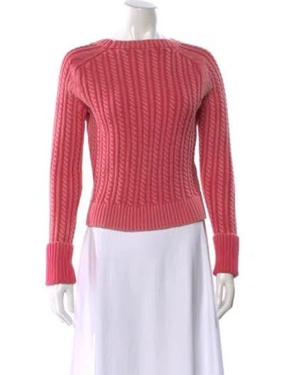 Pre-owned Sies Marjan Bateau Neckline Sweater In Pink