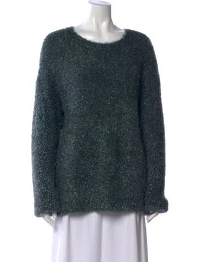 Pre-owned Sies Marjan Crew Neck Sweater In Blue/metallic