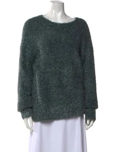Pre-owned Sies Marjan Crew Neck Sweater In Grey/metallic