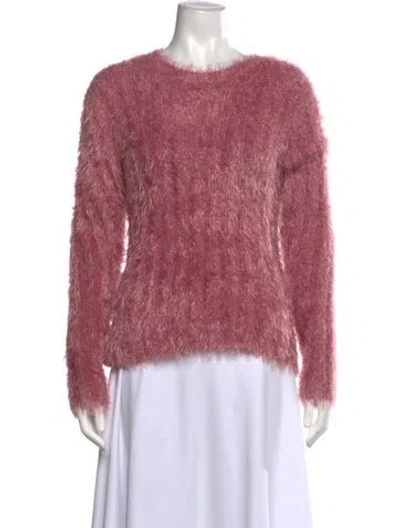 Pre-owned Sies Marjan Crew Neck Sweater In Metallic/pink