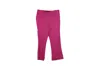 Sies Marjan Danit Flared Cropped Tailored Trousers In Pink Viscose In Pink