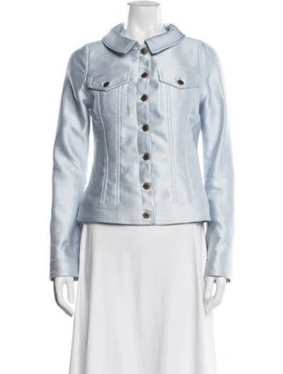 Pre-owned Sies Marjan Denim Jacket In Blue