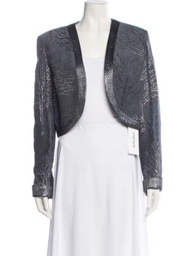Pre-owned Sies Marjan Evening Jacket In Gray