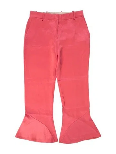 Pre-owned Sies Marjan Flared Pants In Pink