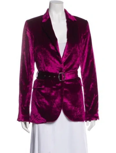 Pre-owned Sies Marjan Jacket In Purple