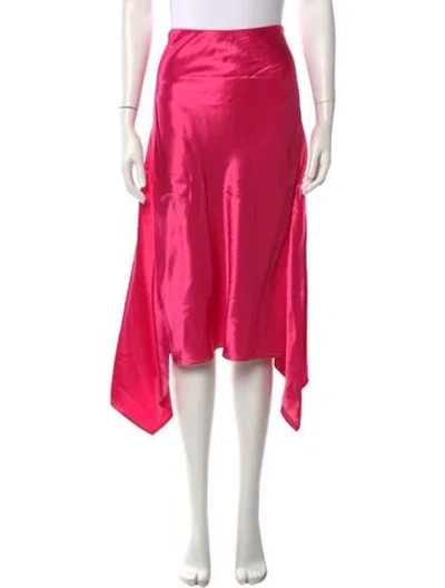 Pre-owned Sies Marjan Midi Length Skirt In Pink