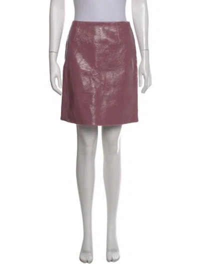 Pre-owned Sies Marjan Mini Skirt In Pink