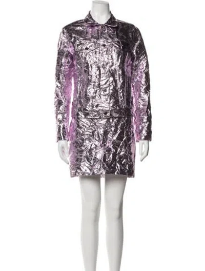 Pre-owned Sies Marjan Patterned Skirt Set In Multicolor