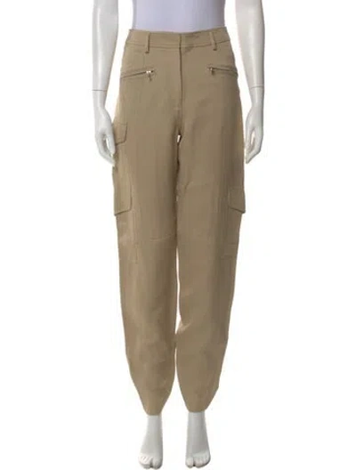 Pre-owned Sies Marjan Straight Leg Pants In Neutral