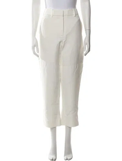 Pre-owned Sies Marjan Straight Leg Pants In Neutrals