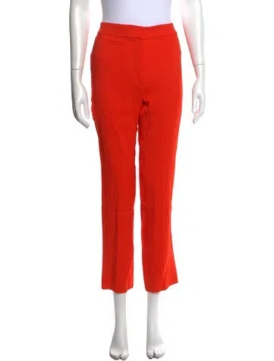 Pre-owned Sies Marjan Straight Leg Pants In Orange