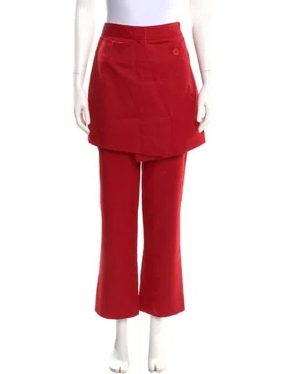 Pre-owned Sies Marjan Straight Leg Pants In Pink