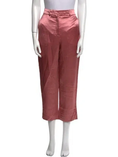 Pre-owned Sies Marjan Straight Leg Pants W/ Tags In Pink