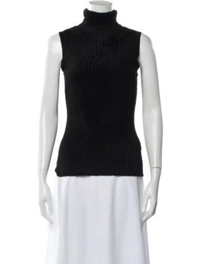 Pre-owned Sies Marjan Turtleneck Sweater In Black
