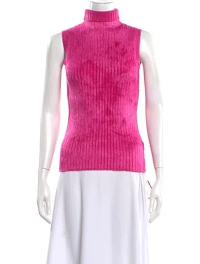 Pre-owned Sies Marjan Turtleneck Sweater W/ Tags In Pink