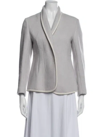 Pre-owned Sies Marjan Virgin Wool Jacket In Grey