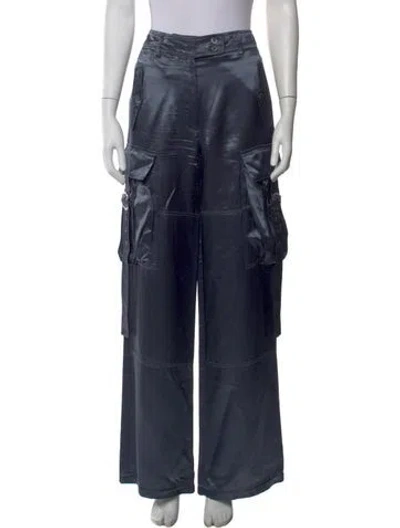 Pre-owned Sies Marjan Wide Leg Pants In Blue