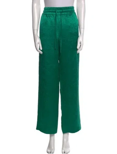 Pre-owned Sies Marjan Wide Leg Pants In Green