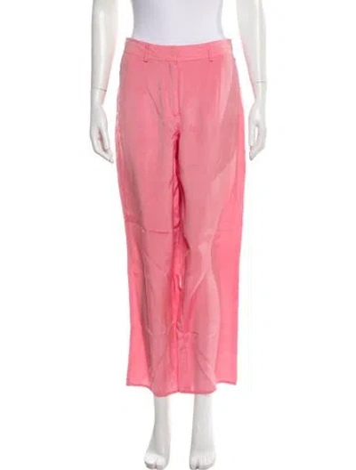 Pre-owned Sies Marjan Wide Leg Pants In Pink