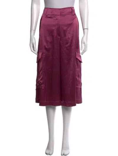Pre-owned Sies Marjan Wide Leg Pants W/ Tags In Purple