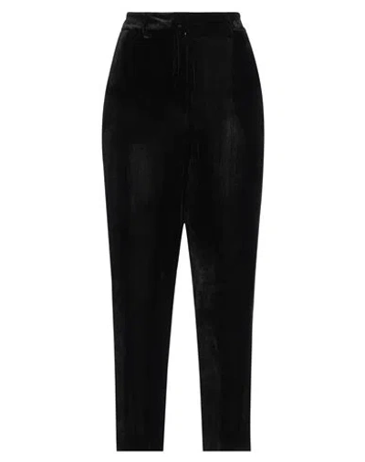 Sies Marjan Woman Pants Black Size 6 Silk, Cotton
