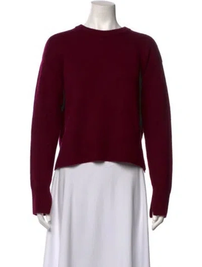 Pre-owned Sies Marjan Wool Crew Neck Sweater W/ Tags In Red
