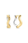 Sif Jakobs Jewellery Earrings Ellera Waves Pianura In Gold