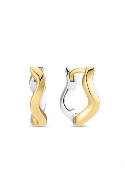 Sif Jakobs Jewellery Earrings Ellera Waves Pianura In Gold