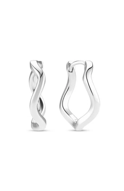 Sif Jakobs Jewellery Earrings Ellera Waves Pianura In Silver