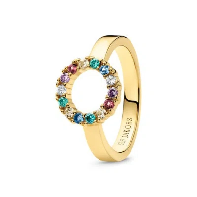 Sif Jakobs Jewellery Ring Biella Piccolo In Multi