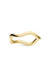 Sif Jakobs Jewellery Ring Ellera Waves Pianura In Gold