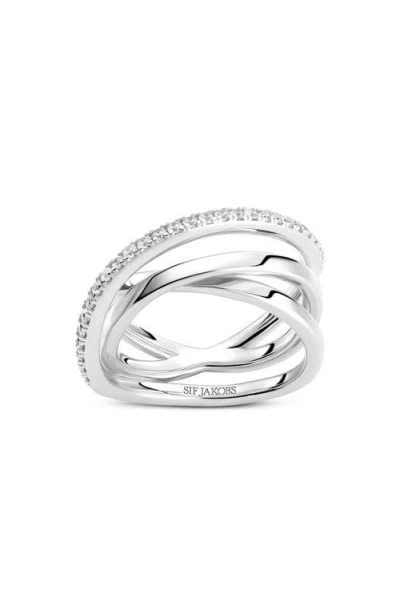 Sif Jakobs Jewellery Ring Spirale In Silver