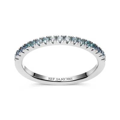Sif Jakobs Jewellery Women's Blue / Silver Ring Ellera Silver Blue Gradient In Multi
