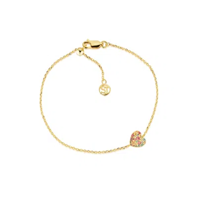 Sif Jakobs Jewellery Women's Bracelet Caro Gold & Rainbow