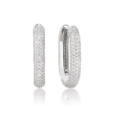 Sif Jakobs Jewellery Women's Earrings Capri Medio Silver