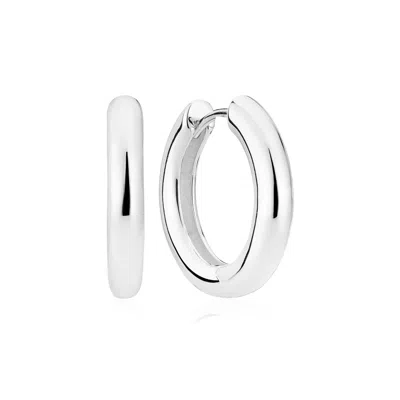 Sif Jakobs Jewellery Women's Earrings Carrara Pianura Silver Medio