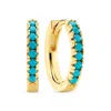 Sif Jakobs Jewellery Women's Earrings Ellera - Gold & Turquoise