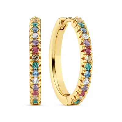 Sif Jakobs Jewellery Women's Earrings Ellera Grande - Gold & Multi