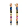 Sif Jakobs Jewellery Women's Earrings Ellisse Lungo Otto - Gold Multi In Gold