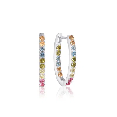 Sif Jakobs Jewellery Women's Earrings Ellisse Multi Silver Piccolo