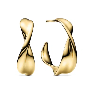Sif Jakobs Jewellery Women's Earrings Foglia - Gold - Medio