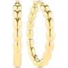 Sif Jakobs Jewellery Women's Earrings Goccia Cerchi Pianura - Gold - Grande