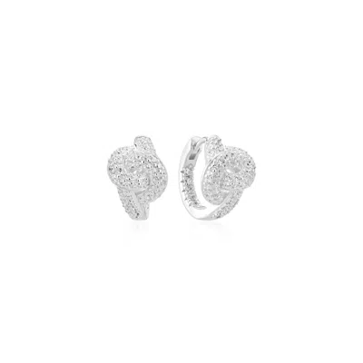 Sif Jakobs Jewellery Women's Earrings Imperia Creolo Silver