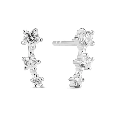 Sif Jakobs Jewellery Women's Earrings Lucente Tre - Silver