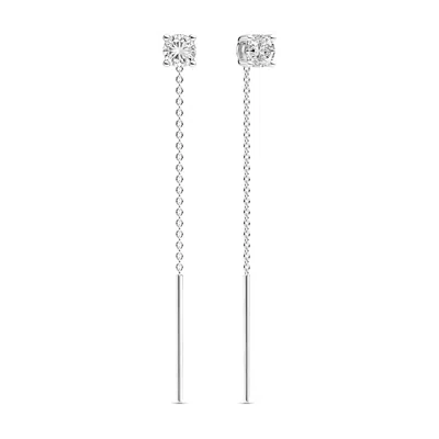 Sif Jakobs Jewellery Women's Earrings Princess Uno Lungo - Silver