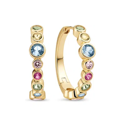 Sif Jakobs Jewellery Earrings Sardinien Creolo In Gold