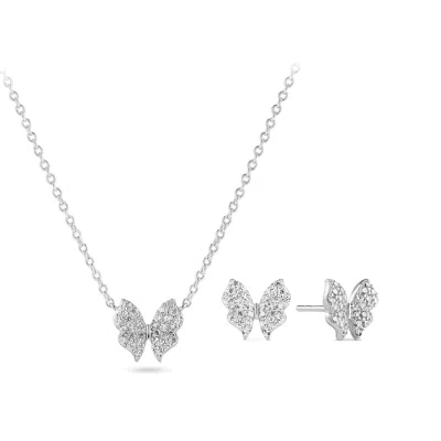 Sif Jakobs Jewellery Women's Farfalla Set - Sterling Silver