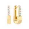 Sif Jakobs Jewellery Women's Gold Earrings Maratea With White Zirconia