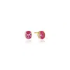 Sif Jakobs Jewellery Women's Gold / Pink Earrings Ellisse Carezza Rose In Multi