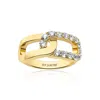 Sif Jakobs Jewellery Women's Gold Ring Capizzi Due